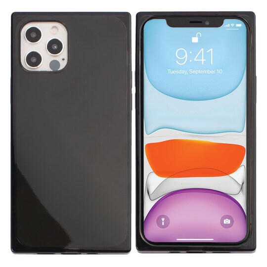 Insten Case for iPhone 12 Pro / iPhone 12 Case 6.1 Inch, Soft TPU Protective Cases with Reinforced Corners, Shock Absorption, Crystal Clear Black Slim Cover for Women Girls, Color: Black | Michaels Insten Case for iPhone 12 Pro / iPhone 12 Case 6.1 Inch, Soft TPU Protective Cases with Reinforced Corners, Shock Absorption, Crystal Clear Black Slim Cover for Women Girls, Color: Black | Michaels